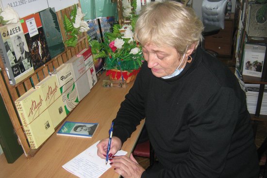 «Фадеев моей юности»: Анна Окружко