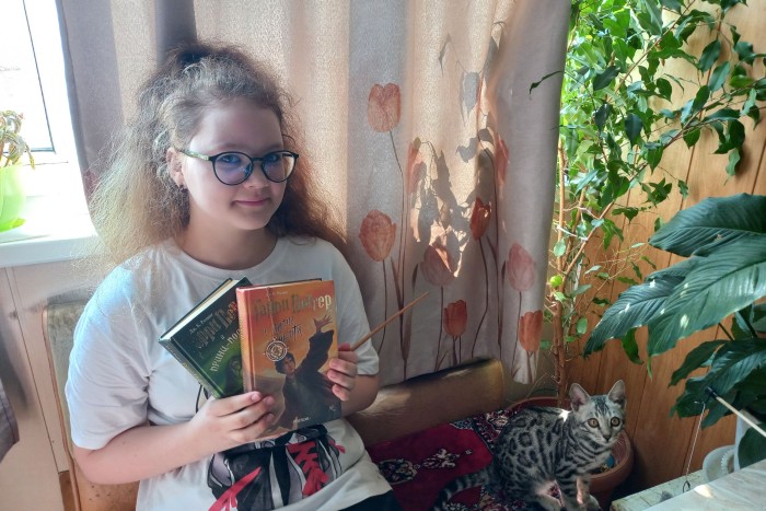 Фотосессия «Книги моего детства»: о любимой серии книг о Гарри Поттере
